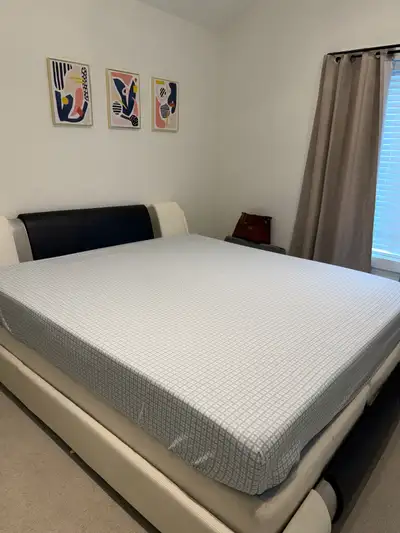 Modern Platform Bed Frame with Mattress price can be negotiate, View more