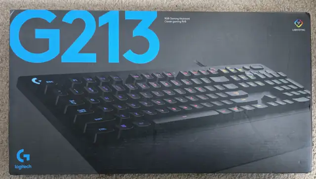 Logitech G213 Prodigy Gaming Keyboard in Mice, Keyboards & Webcams in Mississauga / Peel Region - Image 2