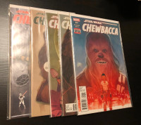 Star Wars Chewbacca lot of 5 comics $20 OBO