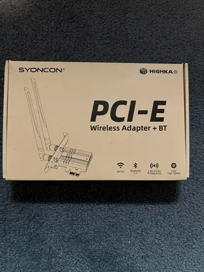 WIFI 6E + Bluetooth 5.3 AdaptorFOR PC, View more