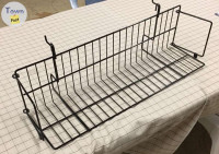 Wire Shelves for Slatwall Gridwall Pegboard Retail Fixture