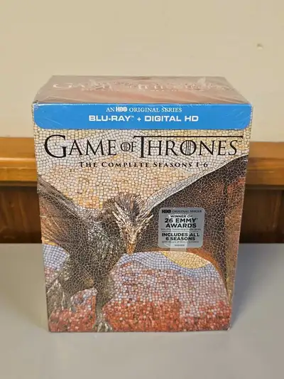 Game of Thrones The Complete Series Seasons 1-6 Blu-ray New Seal, View more