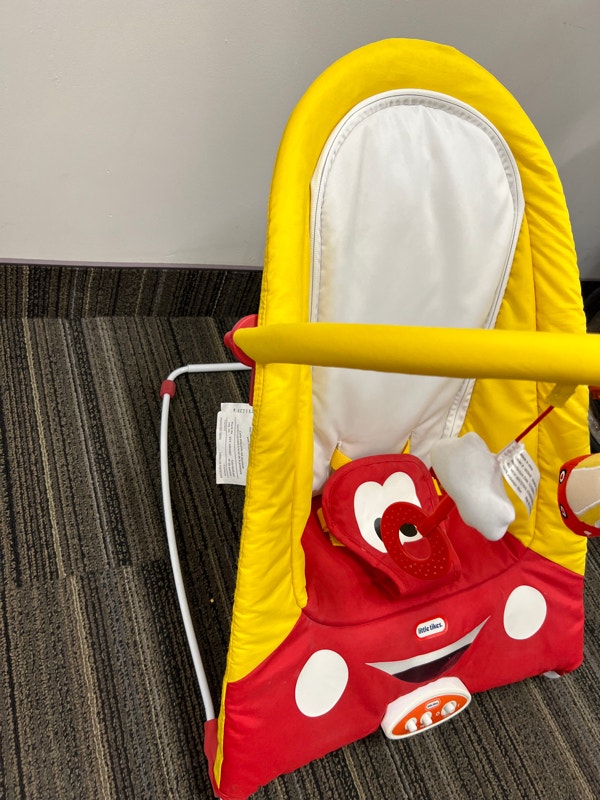 Fisher Price Disney's Lightning McQueen Rocker Vibrating Chair