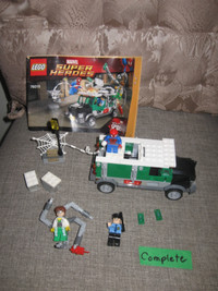 Complete LEGO 76015 Marvel Super Heroes Doc Ock Truck Heist