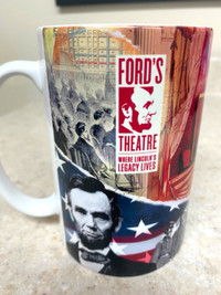 Fords Theatre Abraham Lincoln Mug (large)