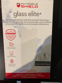 NEW! glass elite invisible shield iPhone SE 