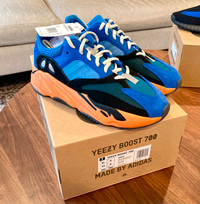 Offers!!! Yeezy 700 BRIGHT BLUE Size 8.5