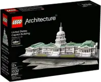 LEGO Architecture - U.S. Capitol Building (21030) Used/Complete
