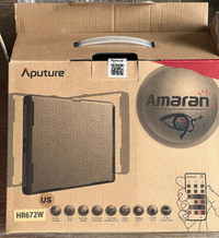 Aputure Amaran HR672W LED Dimmable Video Light Panel