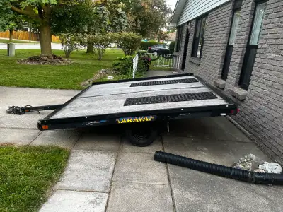 Trailer is rebuilt all new crossmembers professionally welded all lights working wiring and bearings...