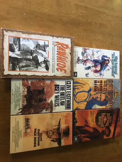 Clint Eastwood VHS Lot, View more