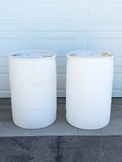 Selling 2 clean rain barrels in great condition. $10 each, cash only. Please let me know if you have...