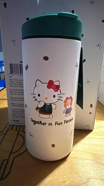 Starbucks x Hello Kitty stainless steel Tumbler Limited, View more