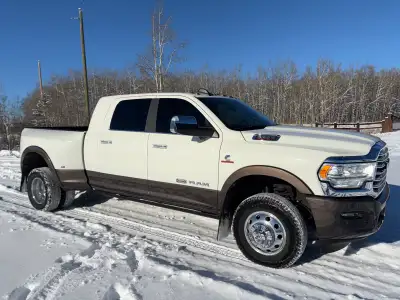 Private sale Original owner 2020 Ram 3500 Longhorn. Absolutely clean in and out. Very low kms, was o...