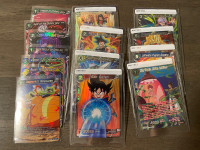Dragonball Z cards - all rares