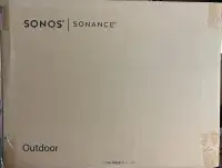 Sonos Outdoor by Sonance Speaker (Pair)  Black - Brand New