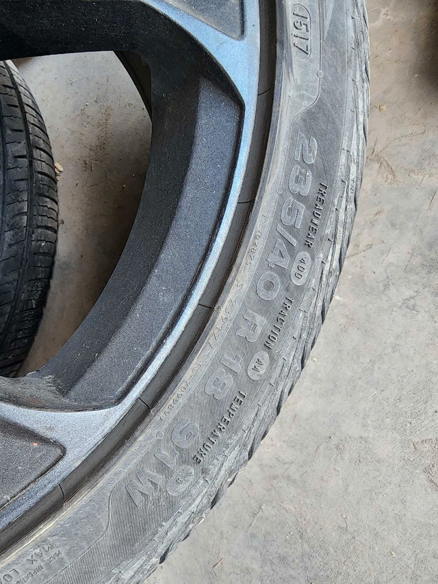 18 inch black Rim in Tires & Rims in Calgary - Image 2