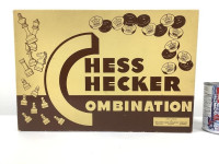 Chess Checker Combination 1960’s Copp Clark 100% Complete