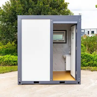 Portable Toilet & Bathroom Combo - Ready for Use!, View more