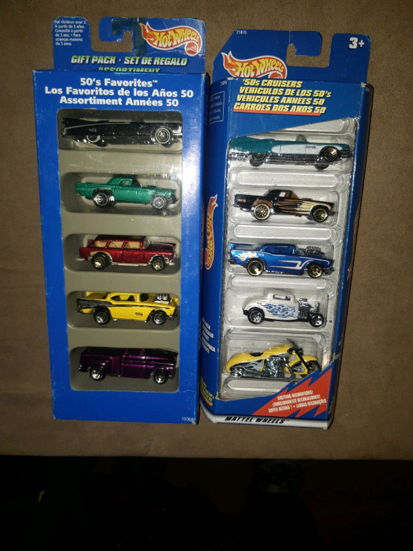 Hot Wheels gift pack lot of 2 : 50's Favorites & 50's Cruisers  in Toys & Games in Guelph - Image 4