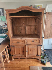 Solid maple cabinet