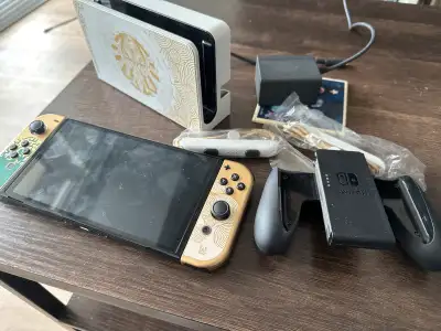 Nintendo switch oled tears of the kingdom edition, View more