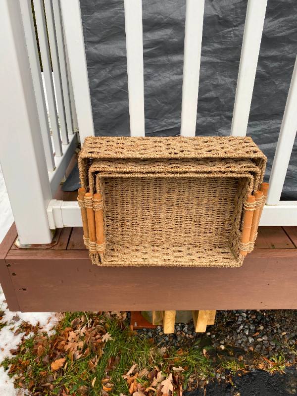 Stacking Baskets in Home Décor & Accents in Sudbury