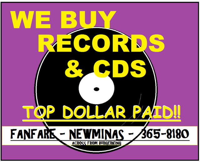 Records LP Vinyl CD  Cassettes new and used @ Fanfare New Minas in CDs, DVDs & Blu-ray in Annapolis Valley