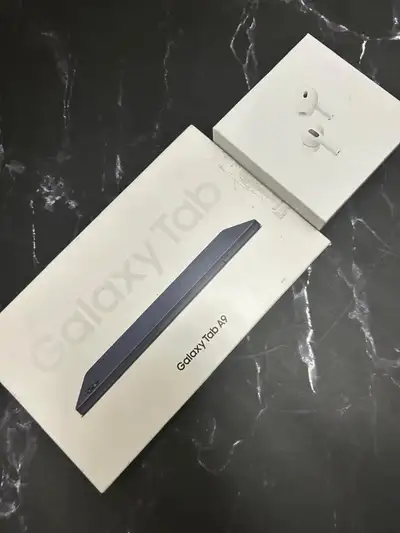 Samsung Galaxy Tab A9 **Airpods Pkg/Delivery**, View more