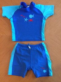 i Play Infant Swimsuit (medium/12 months/ 18-22 lbs)
