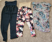 Maternity Pants with Top- Size Large- all for $10