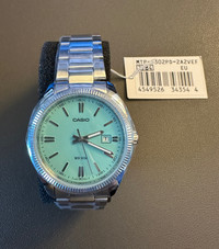 Casio Watch Tiffany Blue (MTP-1302PD-2A2VEF)