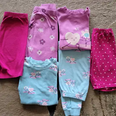 Girl's PJ's and Shorts Size 10/12 PLUS 3 Pair Girls Shoes, View more