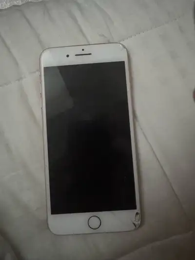 iPhone 8 Plus. Had cracks as shown everything works as it should. I had a case on it to cover the cr...