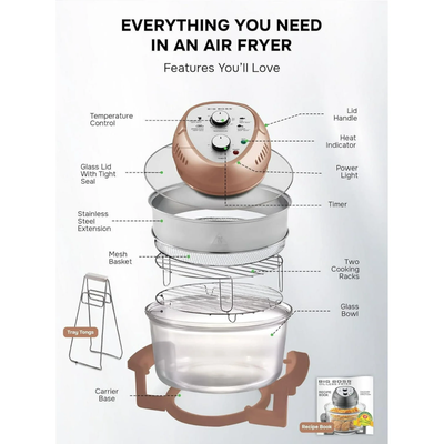 Big Boss Air Fryer, 16L capacity!  (Yes, it's available), View more