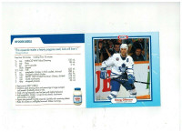 1993-94 KRAFT RECIPES hockey 8-card set .… includes DOUG GILMOUR