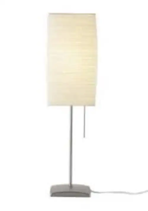 TABLE LAMP (1x) --- IKEA (ORGEL VRETEN) --- Rice Paper Shade !! in Indoor Lighting & Fans in Mississauga / Peel Region - Image 9