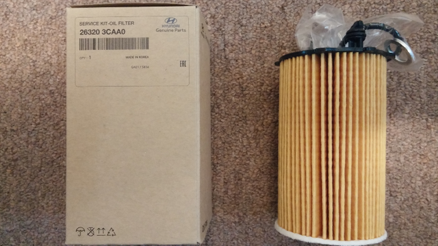 2 New Hyundai/KIA service kit - oil filters # 26320 3CAA0 in Engine & Engine Parts in Bedford - Image 2