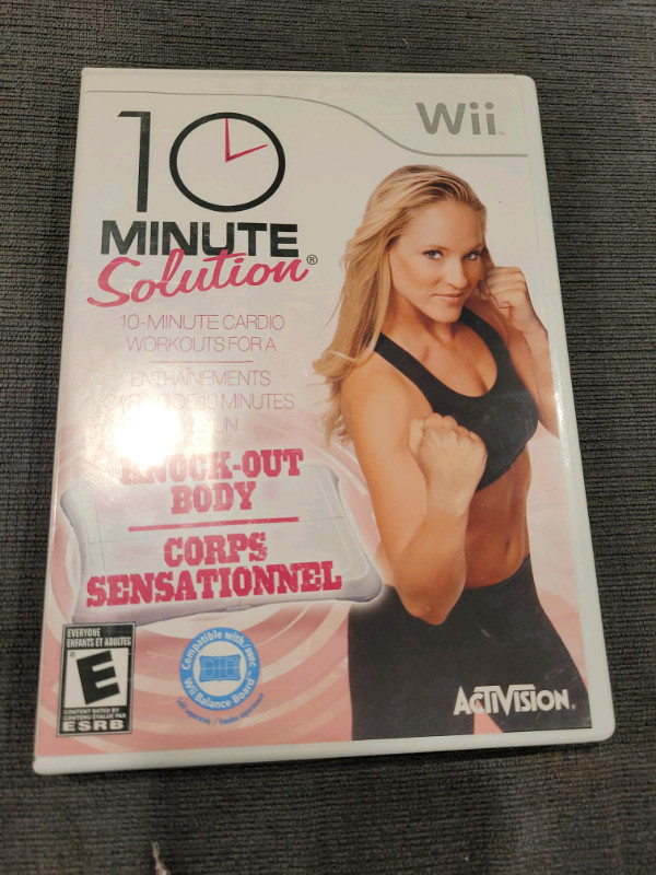 10 min solution cardio - Wii in Nintendo Wii in Winnipeg