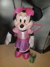 Grande poupée Minnie Mouse avec des ailes de fée 24 pouces