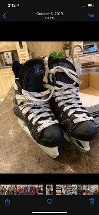 CCM Skates (boys size 1)