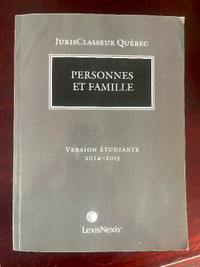 JurisClasseur Québec - Personnes et famille