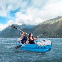 2-Person Inflatable Kayak, Inflatable Boat, Inflatable Canoe Set