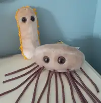 Giant Microbes plush E. Coli & Stomach Ache - stuffed toys