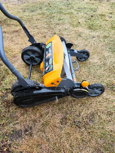 Mower is in perfect condition and only used a handful of times. Moved to a place with far too much g...