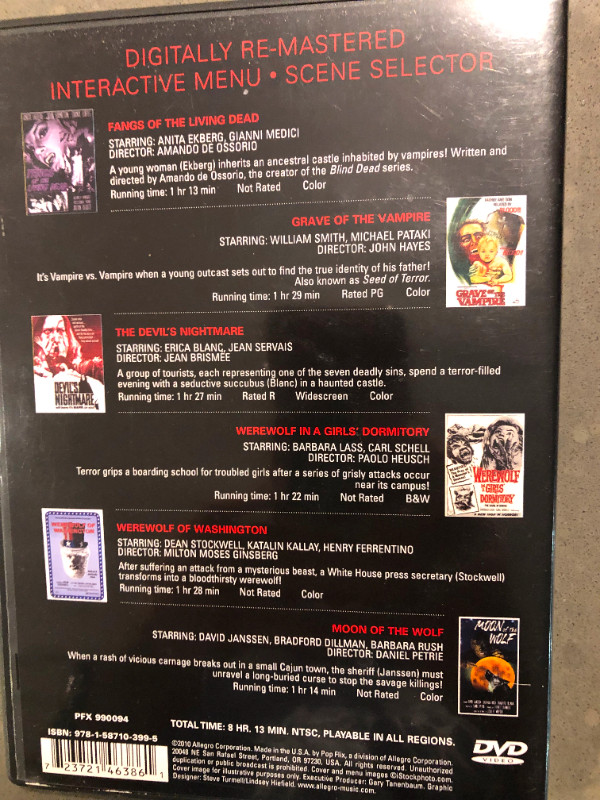 Horror Dark Moon DVD in CDs, DVDs & Blu-ray in City of Toronto - Image 3