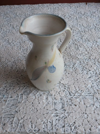 Vintage Pottery Pitcher, Beluga Pottery Nova Scotia