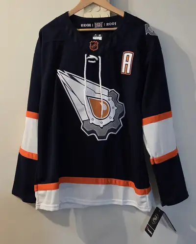 Large Variety of Oilers Reverse Retro Jerseys!!, View more