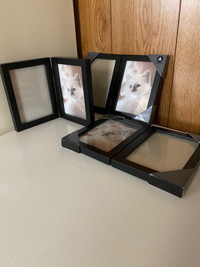Black picture frames, new