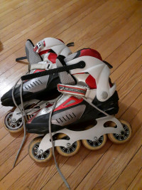 Helios pro 90 extrusion rollerblades, size 11